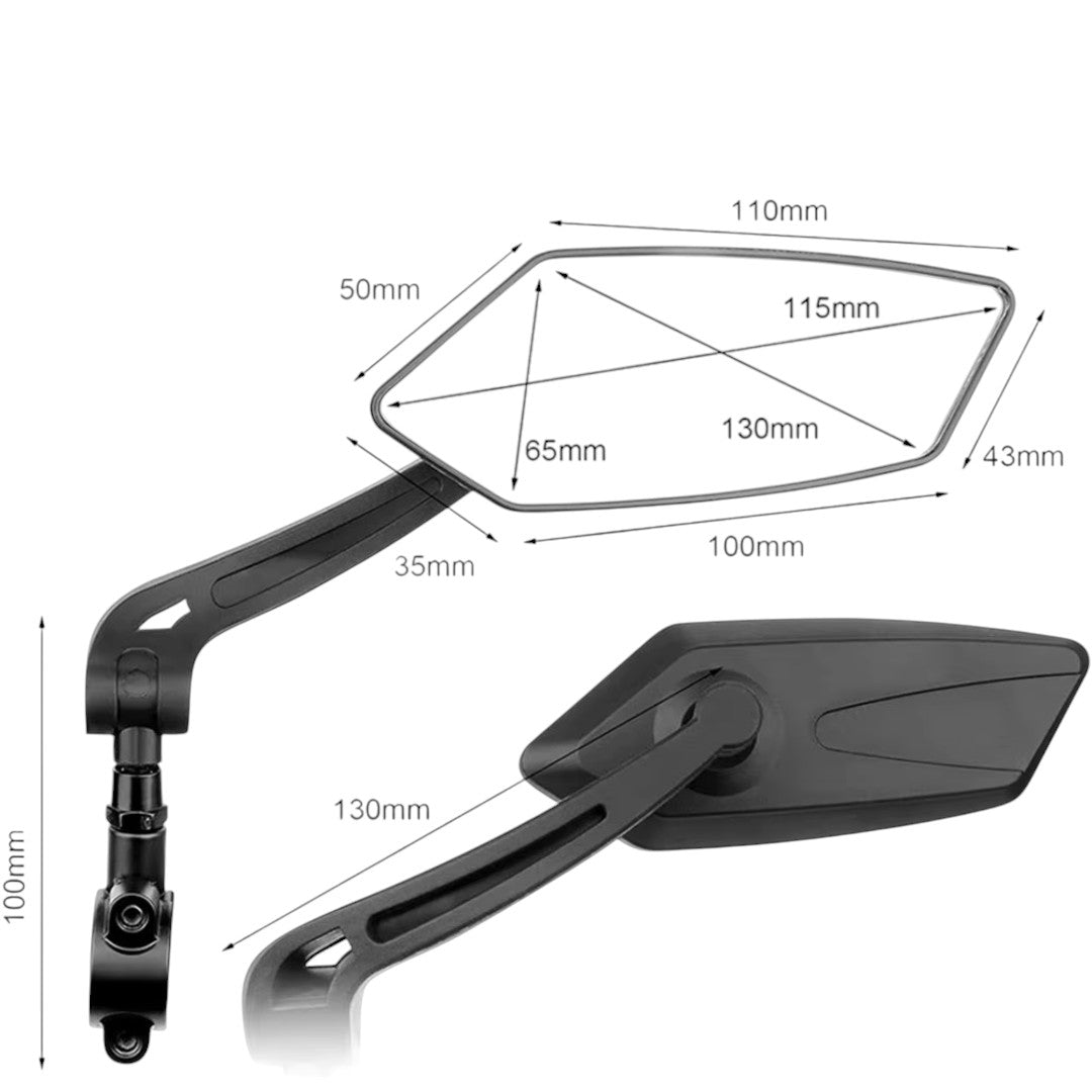 Miroir de vélo | 1+1 GRATUIT