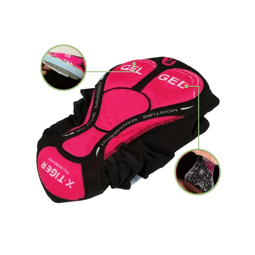 Pantalon de vélo pour femmes - Coussin 3D