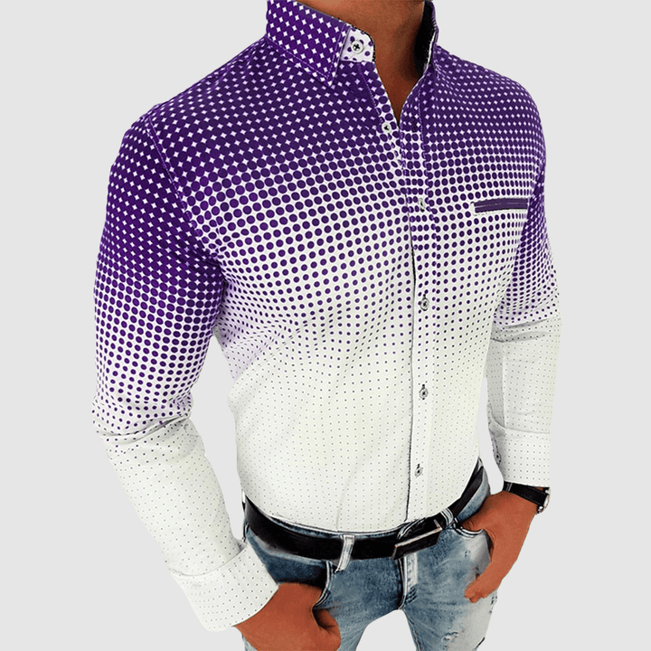 Curtis - Chemise décontractée à motif élégant