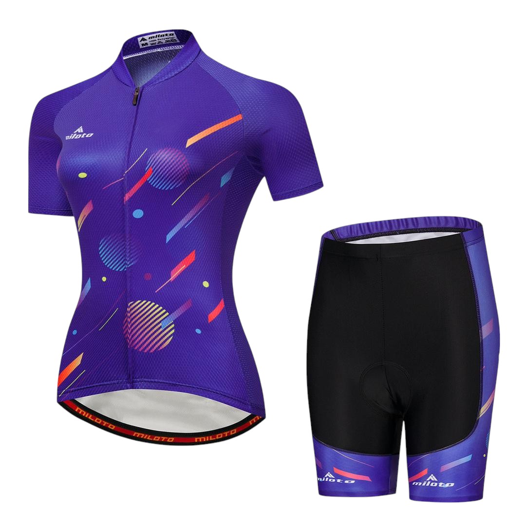MILOTO SPORT Ensemble de Cyclisme pour Femmes