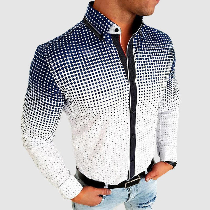 Curtis - Chemise décontractée à motif élégant