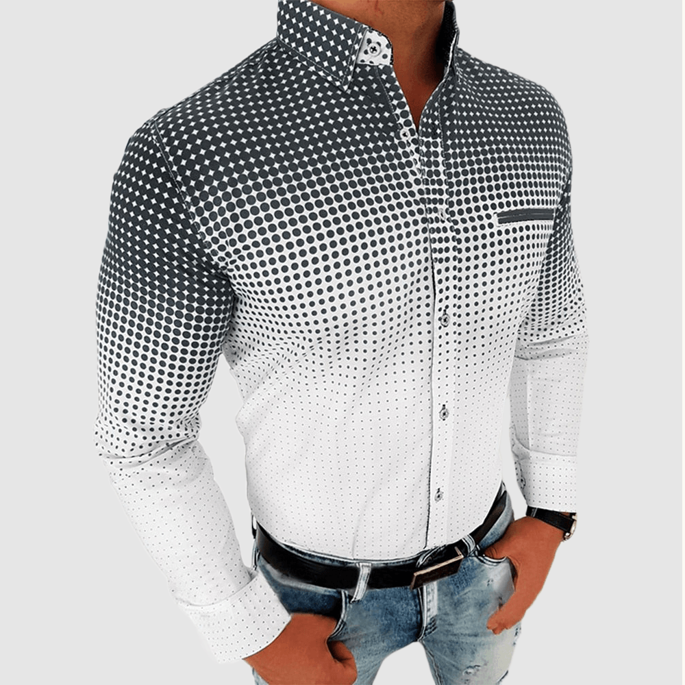 Curtis - Chemise décontractée à motif élégant