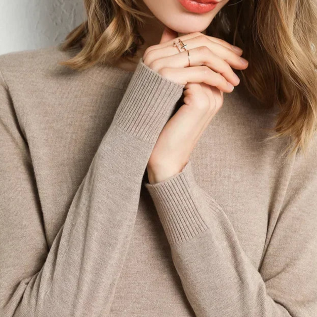 Chloé™ | Pull confort en laine essentiel