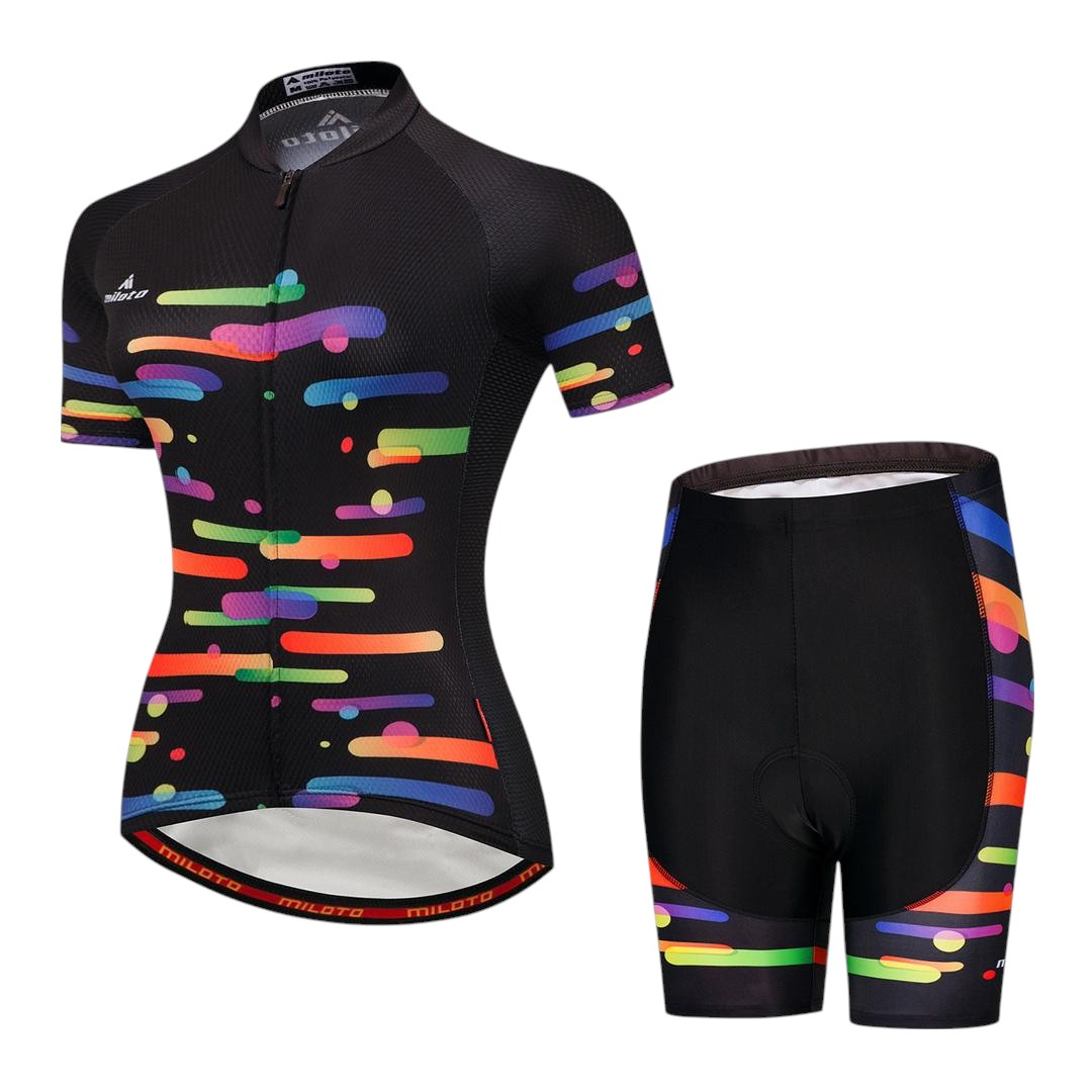 MILOTO SPORT Ensemble de Cyclisme pour Femmes