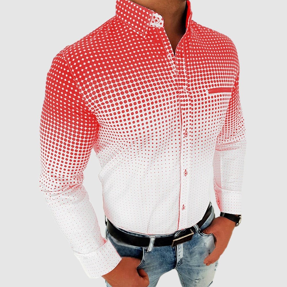 Curtis - Chemise décontractée à motif élégant