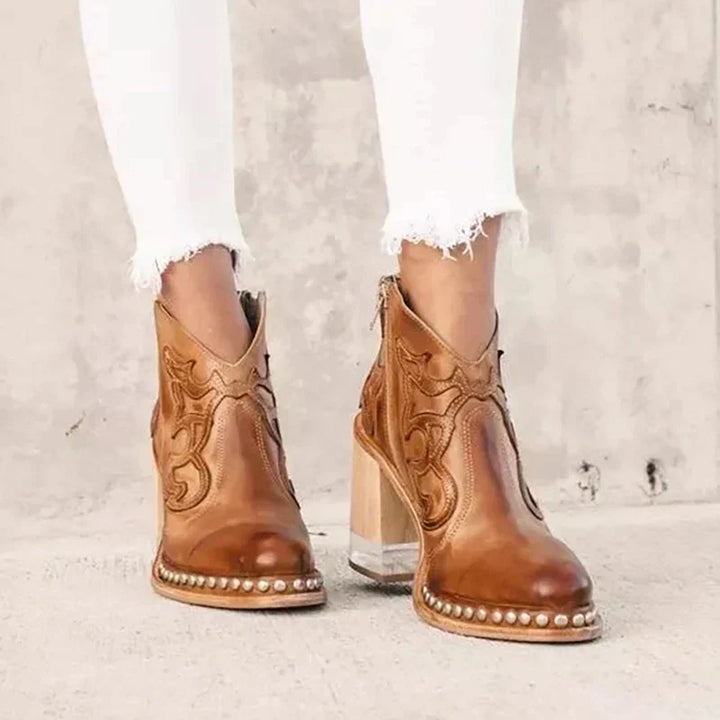 Éloïse™ - Bottes brodées élégantes