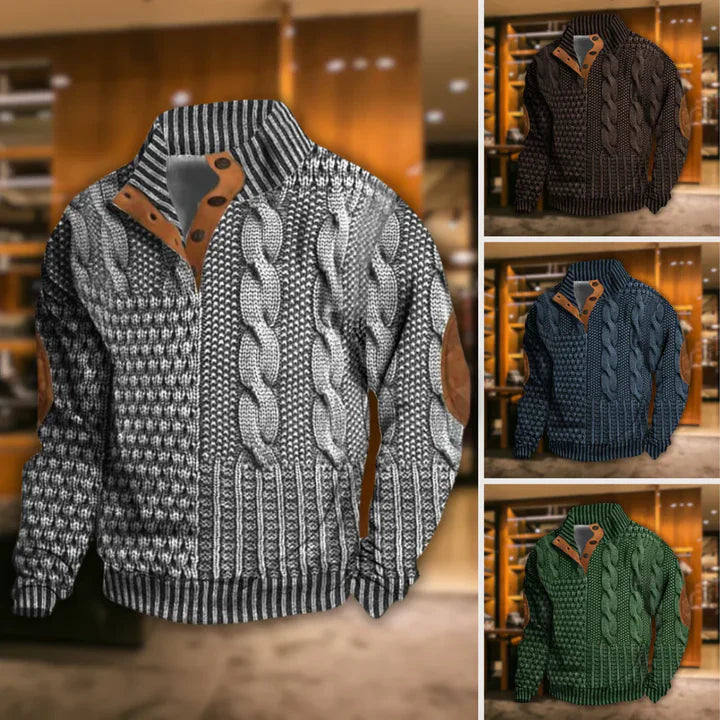 Niels™ | Pull À Boutons Décontracté