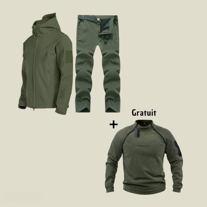 Jorge | Costume Militaire Imperméable + Veste Offerte