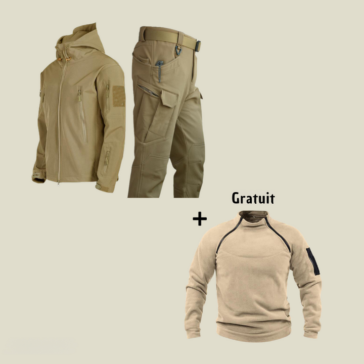 Jorge | Costume Militaire Imperméable + Veste Offerte