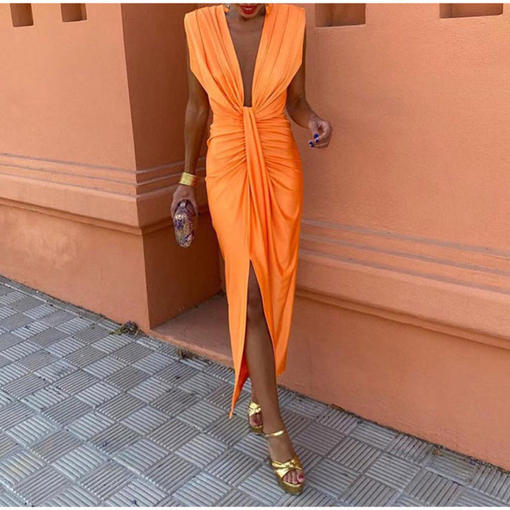 Crocetta™ | Robe Élégante à Décolleté