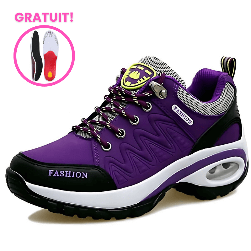 OrthoTrek™ - Chaussures de randonnée avec semelle orthopédique gratuite