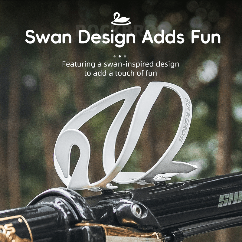 ROCKBROS Porte-bidon blanc