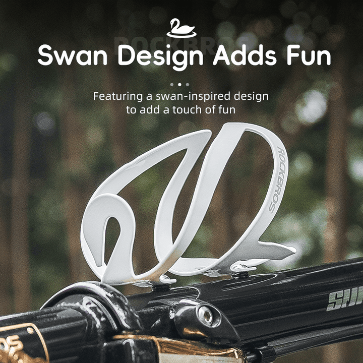 ROCKBROS Porte-bidon blanc