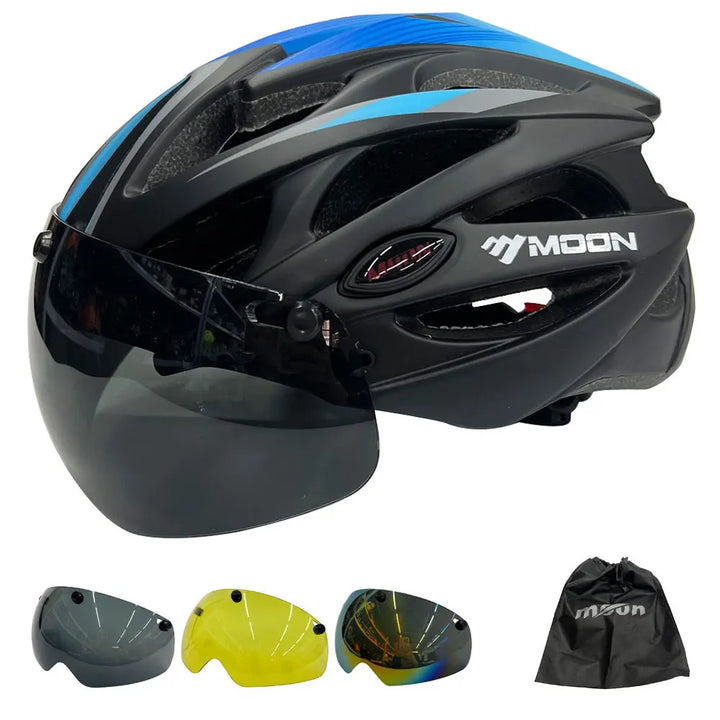 Moon – PRO Casque de vélo avec visière intégrée