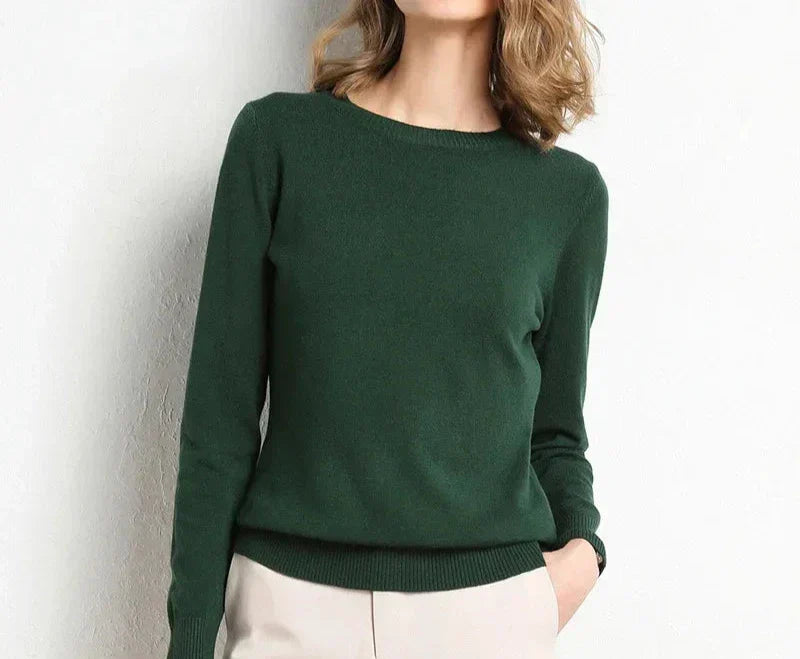 Chloé™ | Pull confort en laine essentiel