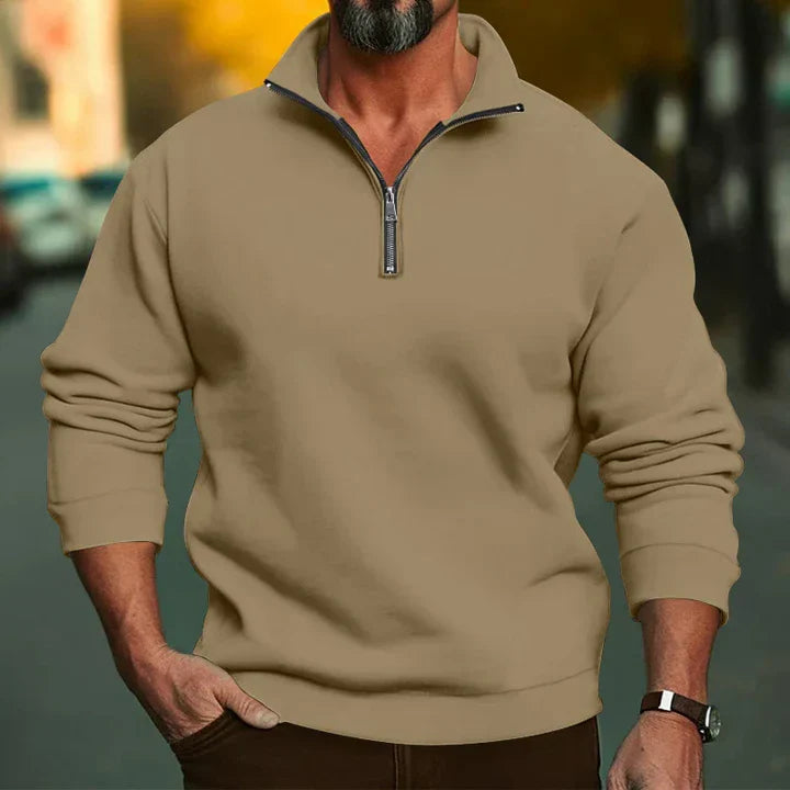 Carlos - Pull zippé pour Hommes