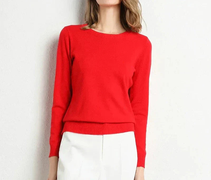 Chloé™ | Pull confort en laine essentiel