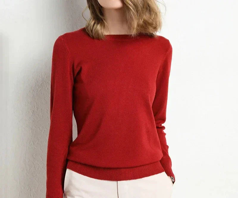 Chloé™ | Pull confort en laine essentiel