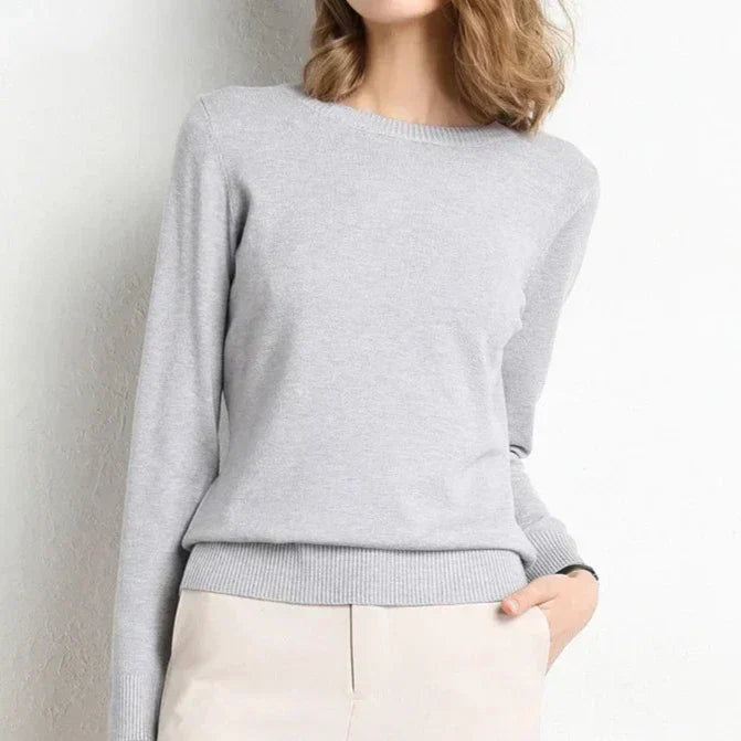 Chloé™ | Pull confort en laine essentiel