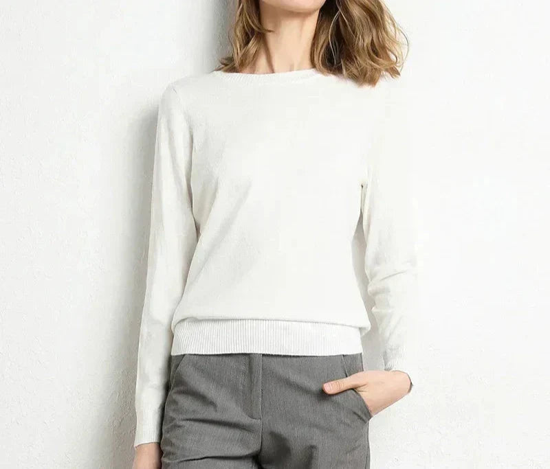 Chloé™ | Pull confort en laine essentiel