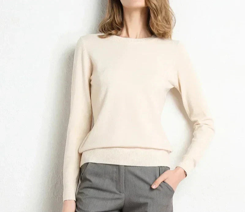 Chloé™ | Pull confort en laine essentiel