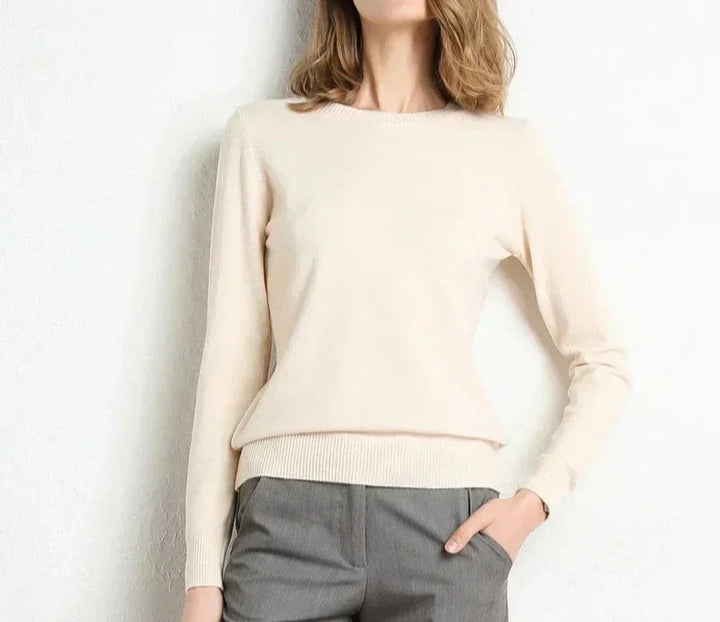 Chloé™ | Pull confort en laine essentiel