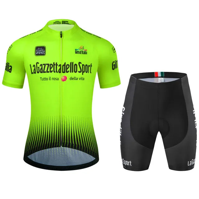 CyclingPro - Ensemble de vêtements de cyclisme