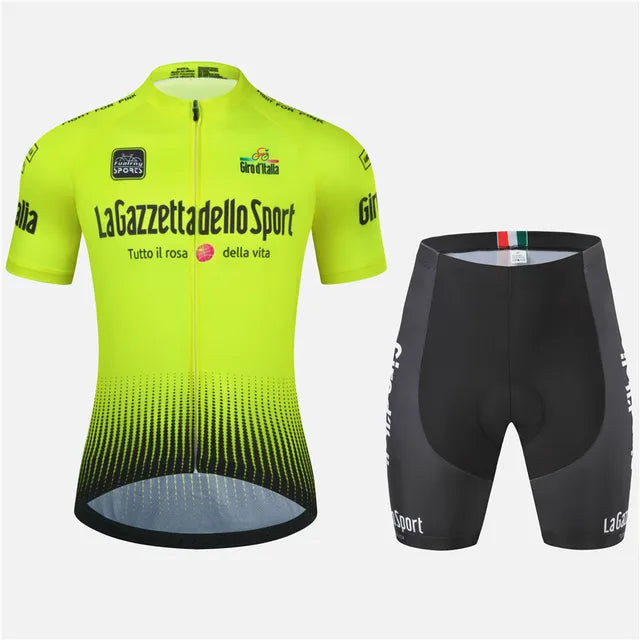 CyclingPro - Ensemble de vêtements de cyclisme