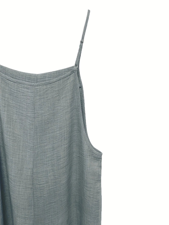 Annia™ | Salopette Décontractée à Jambes Larges avec Poches