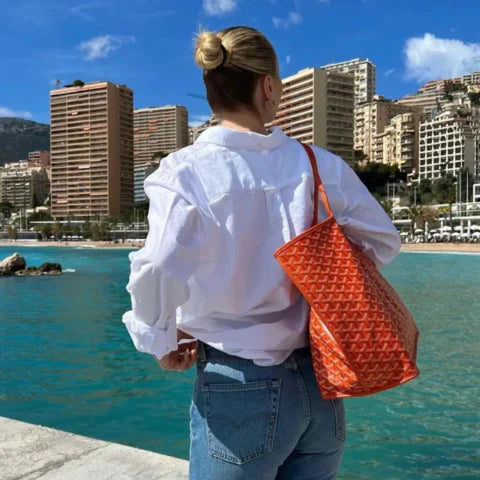 Ainara Leather Bag - Sac À Main De Grande Capacité Pour Femme
