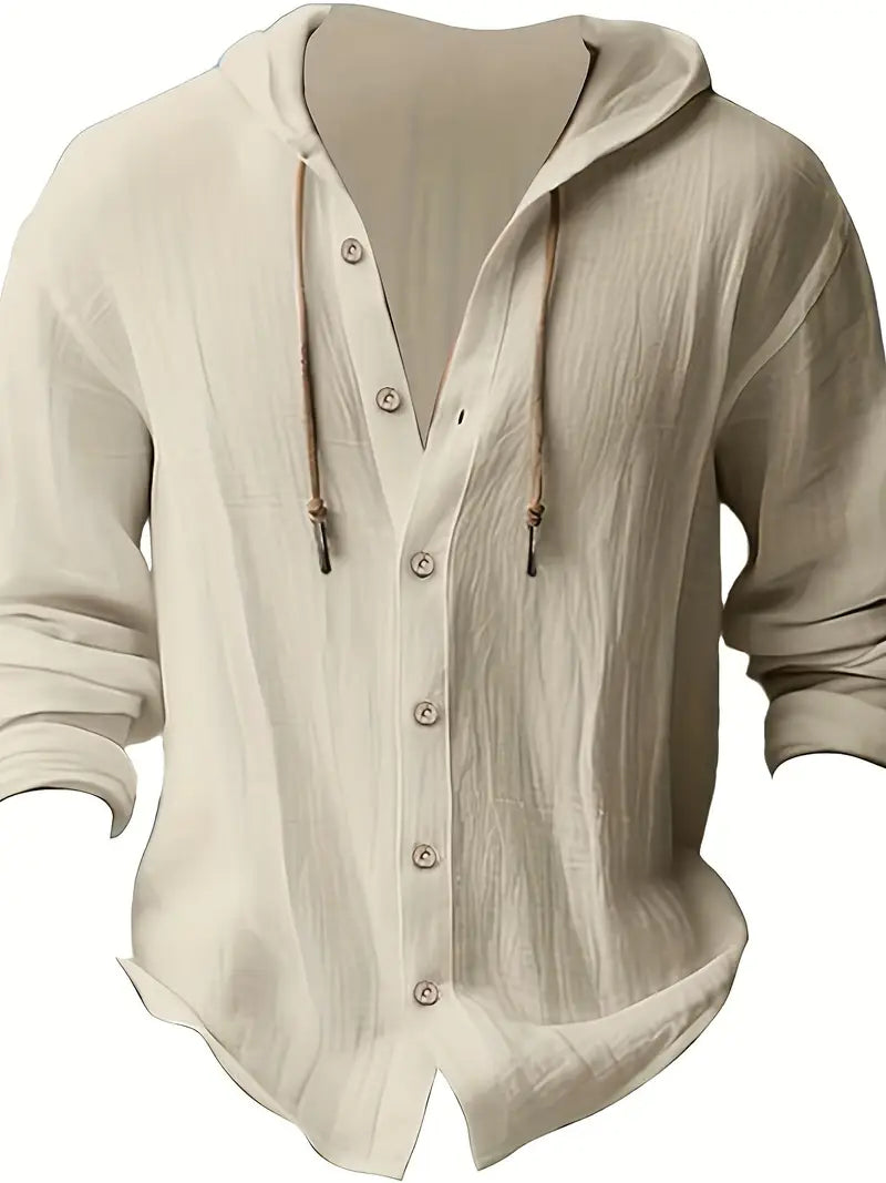 Calvin - Chemise à Capuche Élégante et Décontractée