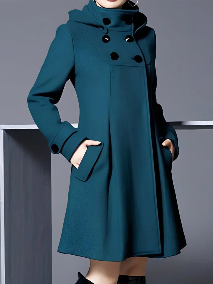 Gaia – Robe-Manteau Élégante