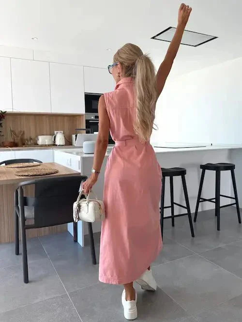 Ivy | Robe Longue en Jean