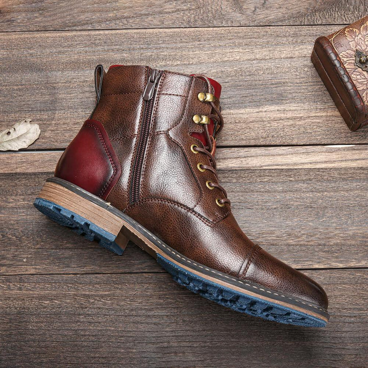 Ethan | Bottes Oxford Artisanales en Cuir