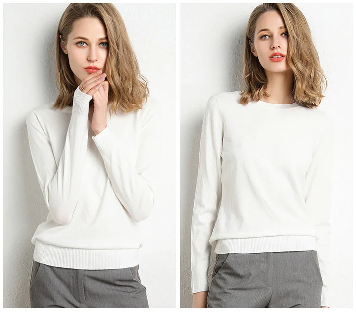 Chloé™ | Pull confort en laine essentiel