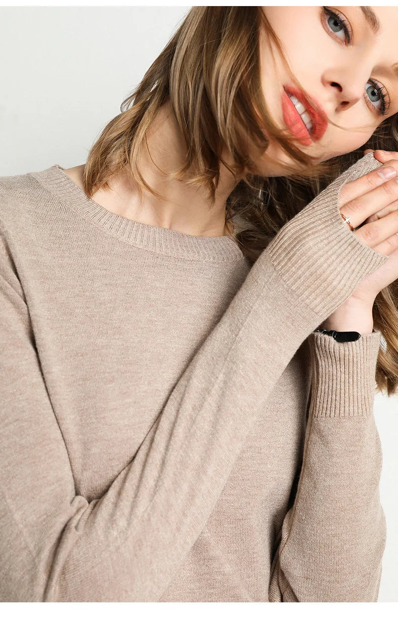 Chloé™ | Pull confort en laine essentiel