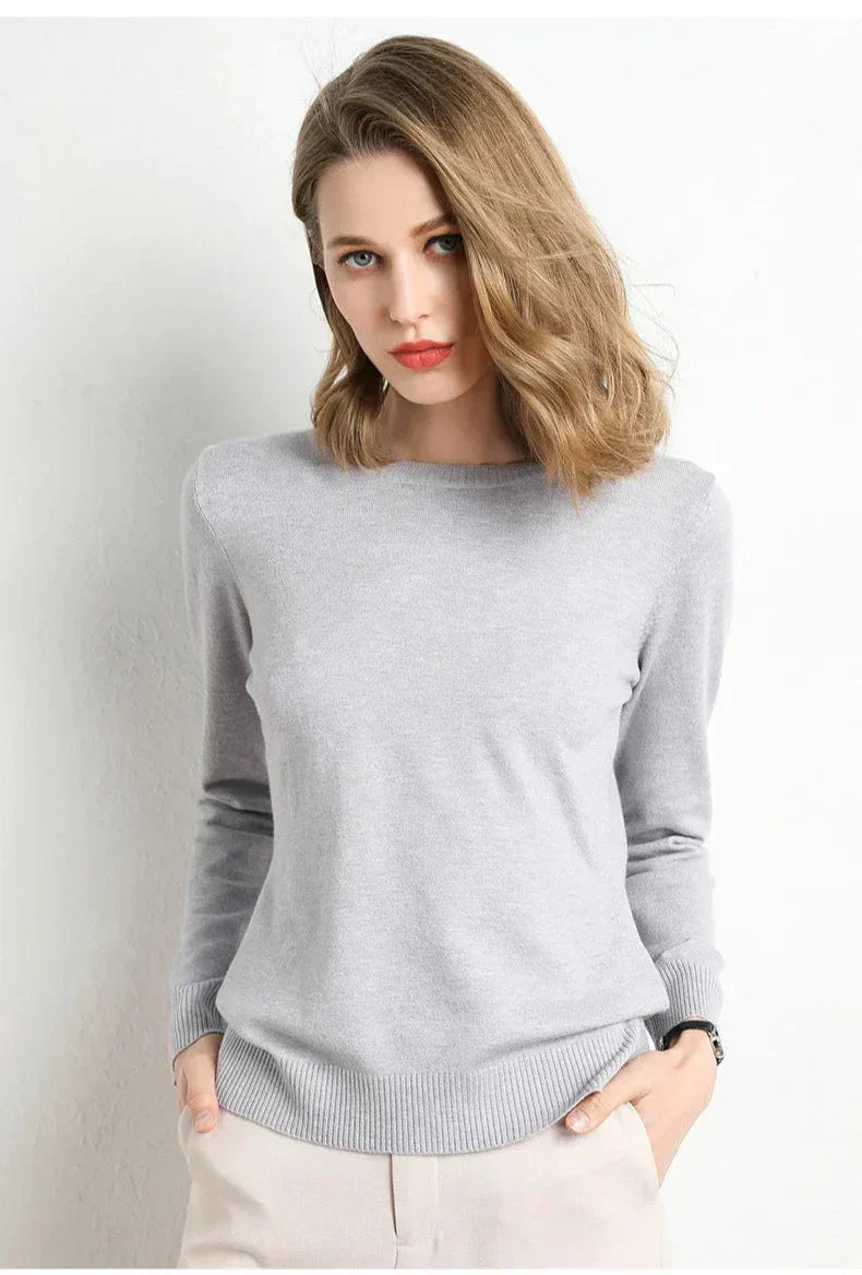 Chloé™ | Pull confort en laine essentiel