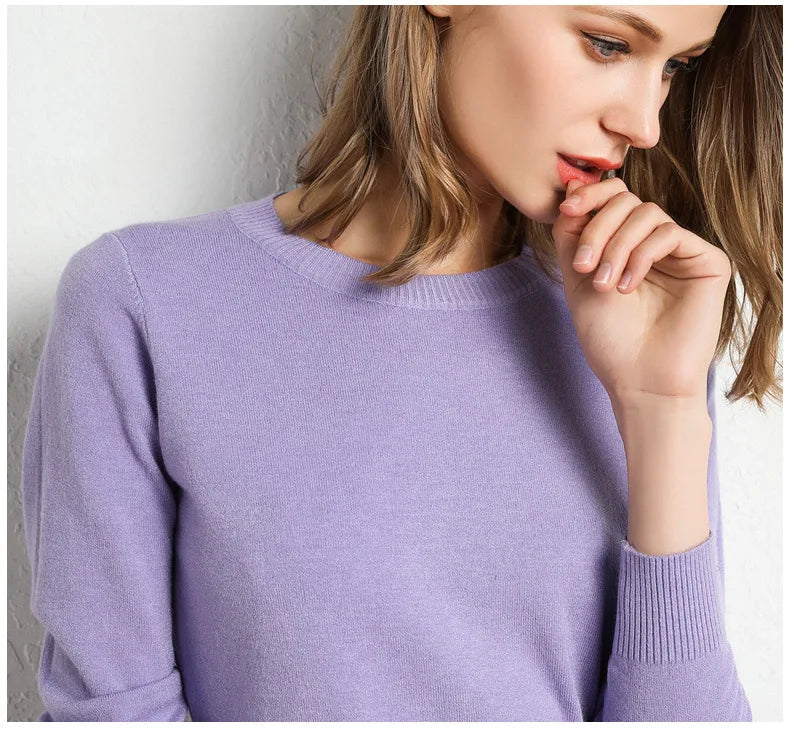 Chloé™ | Pull confort en laine essentiel