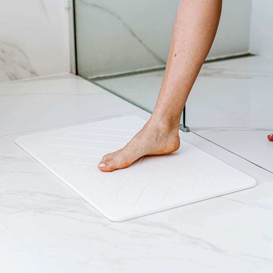 Tapis de bain en pierre de diatomite