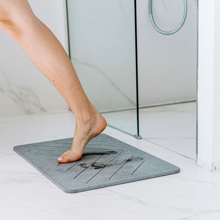 Tapis de bain en pierre de diatomite