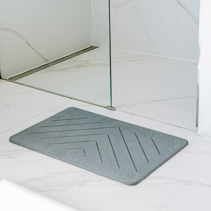 Tapis de bain en pierre de diatomite
